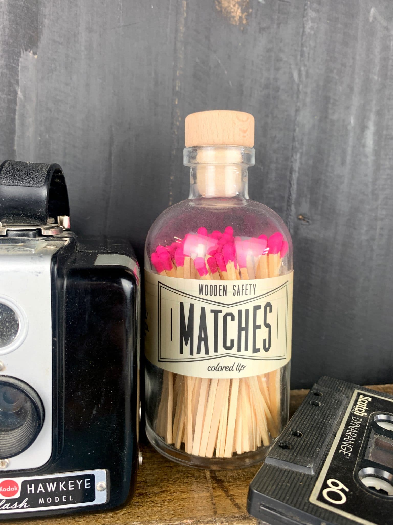 Apothecary Vintage Pink Matches Be Made