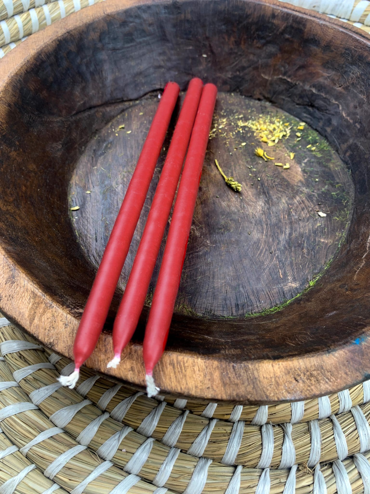 Skinny Taper Candles Fiery Be Made