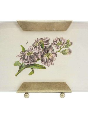 Frame Beveled Glass Brass
