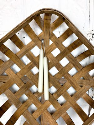 Taper Candles - White - 8"