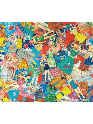 Be Made Hays, KS .Vintage Paper Dolls 1000 Piece Jigsaw Puzzle