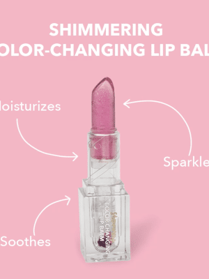 Be Made Hays, KS. color changing shimmer lip bal in sunset. Blossom Beauty Floral Infused. All Natural.