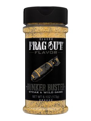 Be Made Hays, KS. Dry Spice Rub Frag Out Bunker Buster Steak & Wild Game Spice