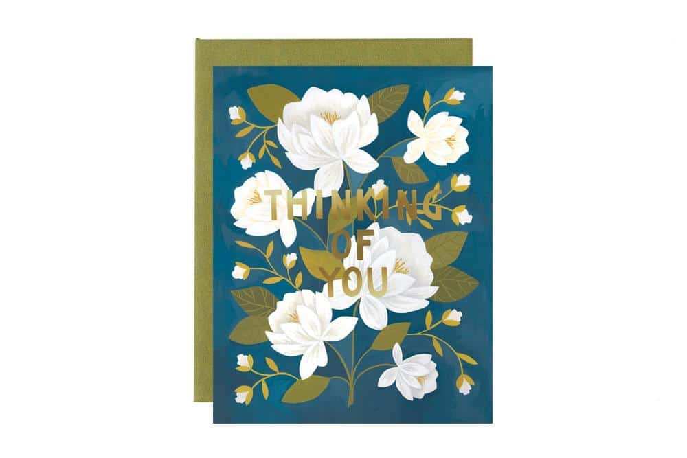 Be Made Hays, KS. Thinking Of You Floral Friendship Card