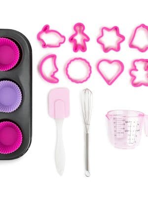 Be Made Hays, KS. Ultimate Little Bite Baker 24 Piece Set for Real Kitchen Use Holiday Toys