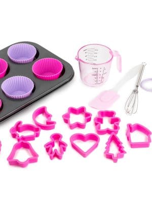 Be Made Hays, KS. Ultimate Little Bite Baker 24 Piece Set for Real Kitchen Use Holiday Toys