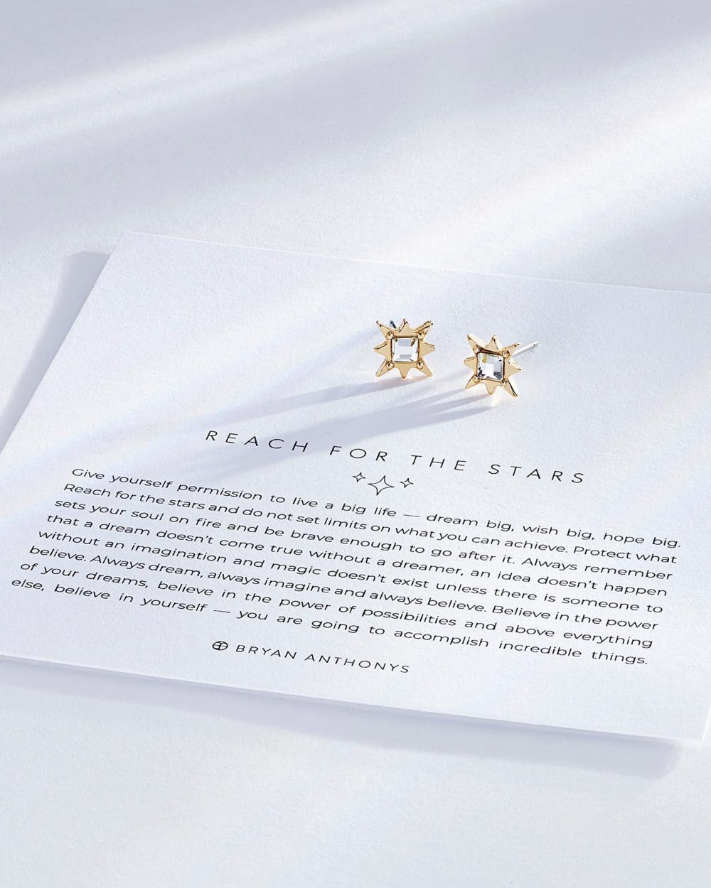 Be Made Hays, KS. Bryan Anthonys Jewelry Earrings Stud Reach For The Stars in 14k Gold