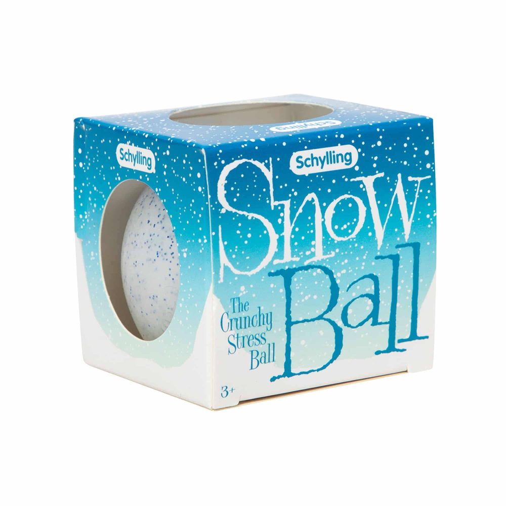 Be Made Hays, KS. Schylling The Original Snow Ball Crunchy Stress Ball