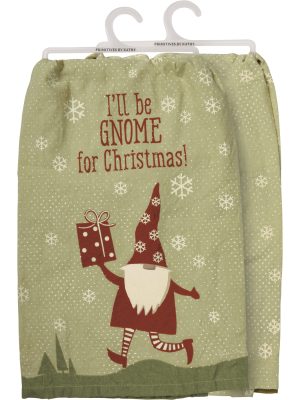 Be Made Hays, KS. Tea Towel Ill Be Gnome For Christmas