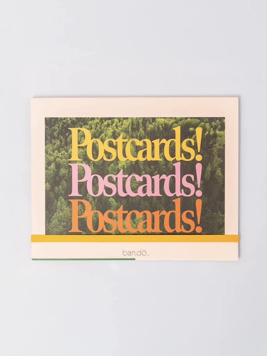 Cover of the Postcard Book – Assorted with bold tex