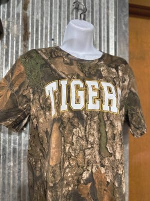 Graphic Tee Realtree Camo Tigers