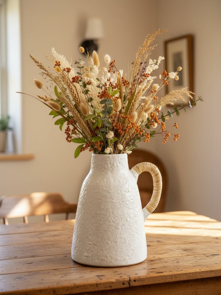 be-made-hays-ks-sm-rattan-wrapped-handle-vase-white-centerpiece-fall