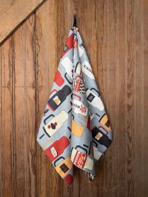 Game-day glam meets kitchen style with the Leopard Print KC Stanley Tea Towel. This oversized microfiber towel features KC-themed tumbler artwork on one side and trendy leopard spots on the other. Double-sided, quick-drying, and machine washable—it’s as fun as it is functional. 🧡💛