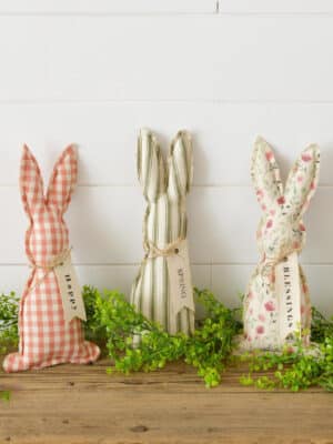 Fabric Bunnies – 6 Styles