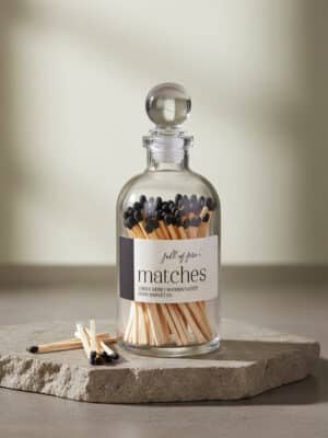 Full Of Fire Black Matches
