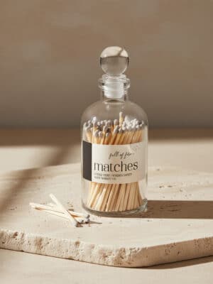 Full Of Fire Gray Matches