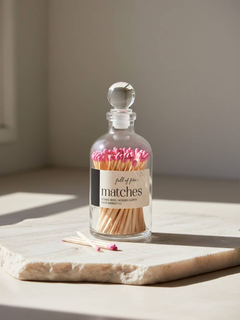 Full Of Fire Pink Matches - Be Made