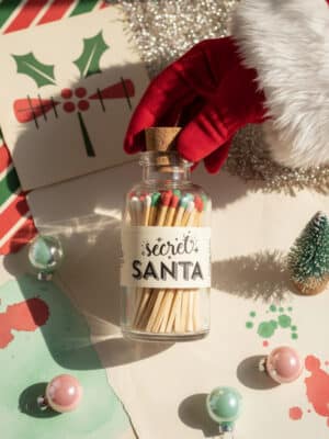 Mini Apothecary Christmas "Secret Santa" Matches