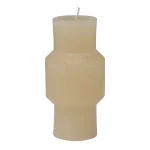 Be Made Hays, KS. Shaped Unscented Totem Pillar Candle