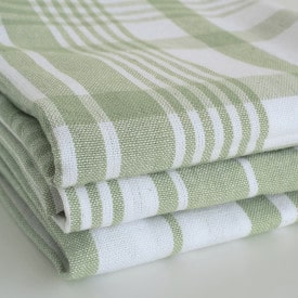 Be Made Hays, KS. Tea Towel Set of 3 Jumbo Sage Green