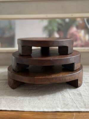 Found Wood Pedestal Medium