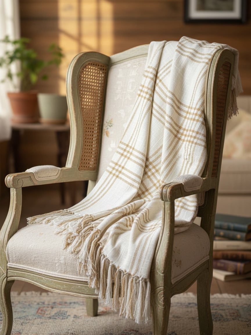 be-made-hays-ks-plaid-woven-wheat-throw-blanket-farmhouse