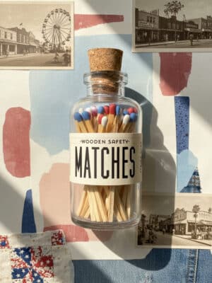 Mini Apothecary Vintage USA Matches