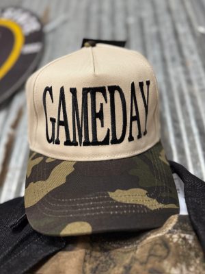 Gameday Camo Embroidered Trucker Hat
