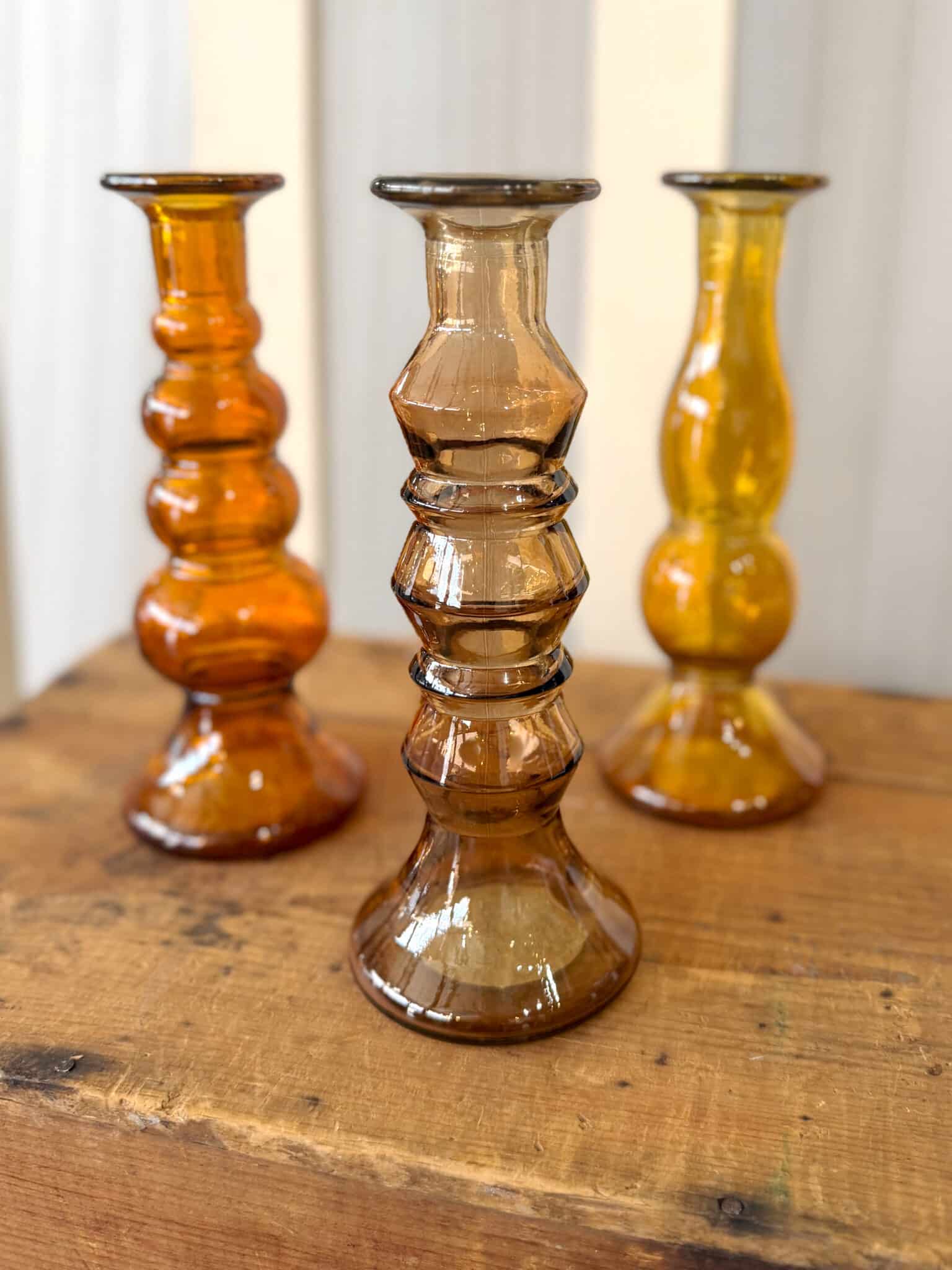 be-made-hays-ks-glass-taper-candle-holder-vase-fall-brown