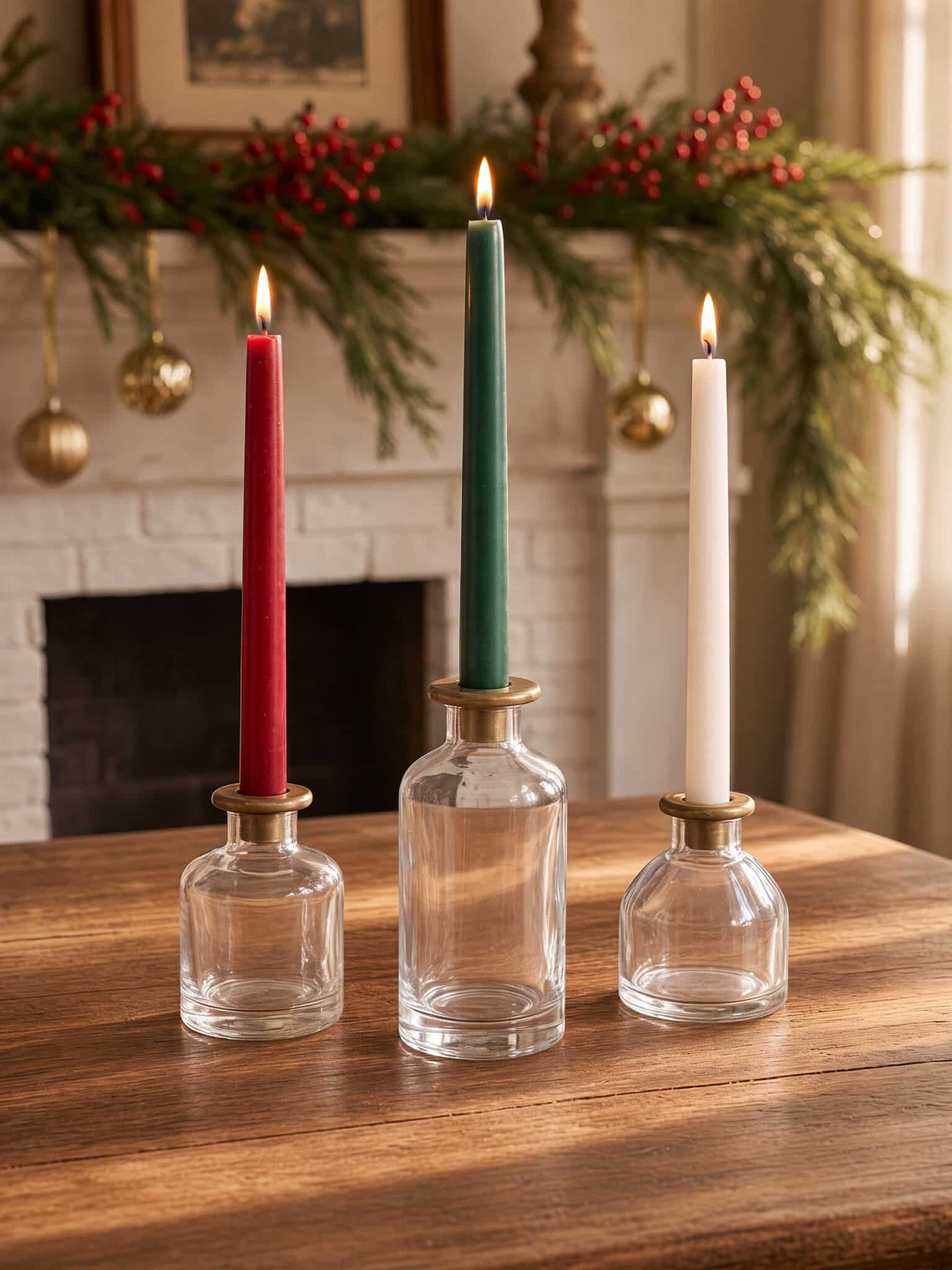 be-made-hays-ks-made-market-co-glass-taper-candle-holders-christmas-farmhouse-cottage-red-green-skinny